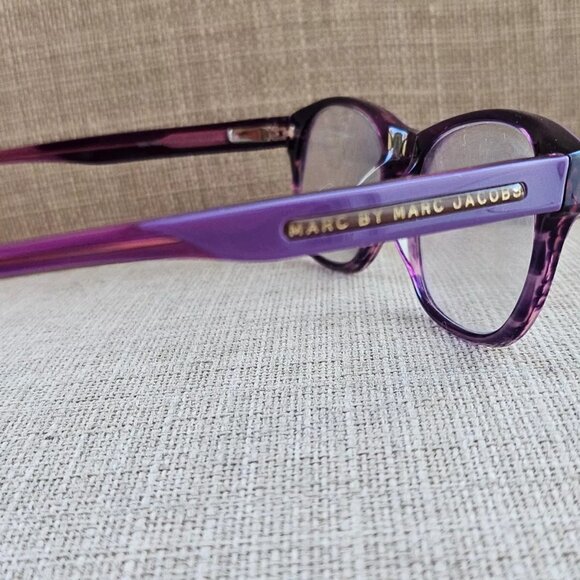 marc by Marc Jacobs Eyeglasses Frame Purple Tone MMJ482 52[]16 135 Glasses - Picture 6 of 12